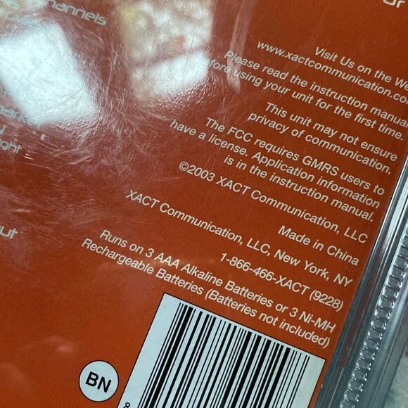 XACT X-LINX X2X 2-Way Wristwatch Communicator Vintage 2003 NEW SEALED clip - Picture 4 of 6